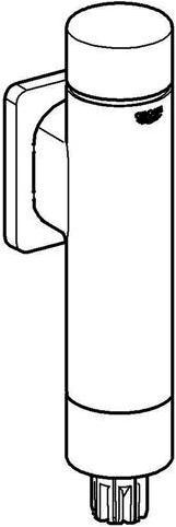 Produktbild Grohe Druckspüler RONDO A.S. f WC 3/4Zoll integr Vorabsperrung chrom