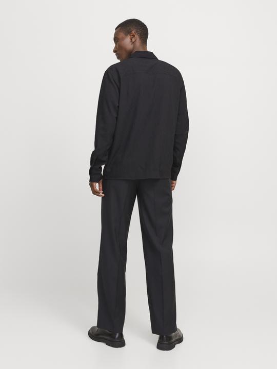 Actual product image Jack & Jones Jprblatrend Jacquard L/S Shirt Styd Aw24 (XL)