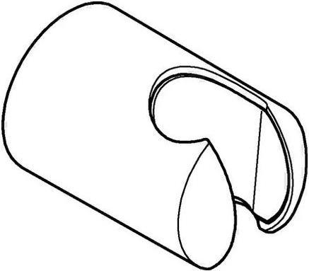 Produktbild Grohe Handbrausehalter RELEXA nicht verstellbar chrom