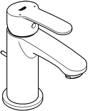 Immagine prodotto Grohe EH-WTbatt EUROSTYLE C 1/2inch, Taglia S cromato