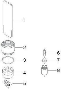 Actual product image Dornbracht Dornb extension 25mm