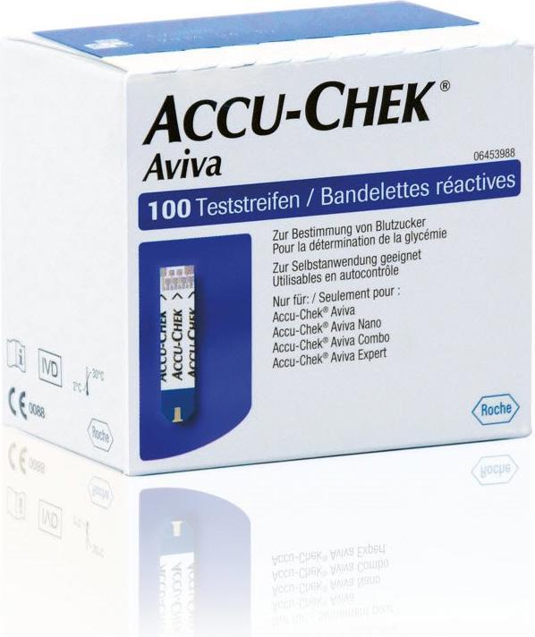 Accu-Chek Aviva Teststreifen (100) (Teststreifen)