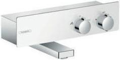 Produktbild hansgrohe HG AP-Wannenthermostat SHOWERTABLET 350 für 2 Verbraucher weiss/chrom