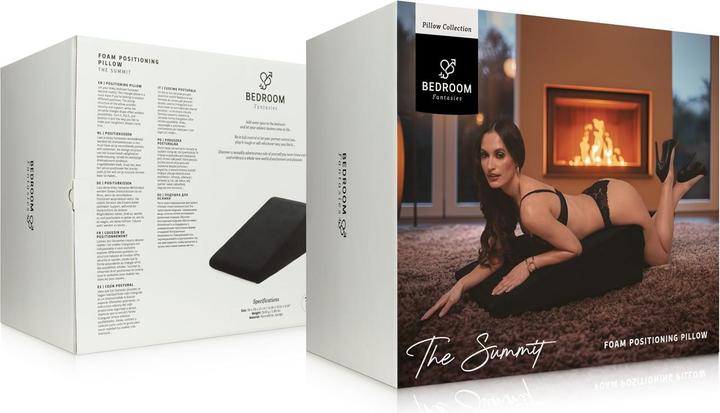 Actual product image Bedroom Fantasies The Summit Positioning Pillow - Black