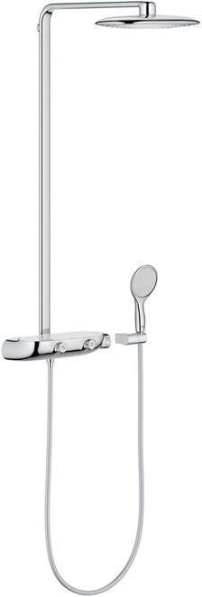 Actual product image Grohe Du-syst RAINSHOWER Sys SMARTCONTRO Mono 360, with thermostatic mixer chrome