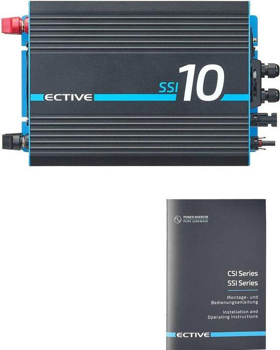 Immagine prodotto Ective Inverter a onda sinusoidale pura SSI 10 con regolatore di carica MPPT 1000W