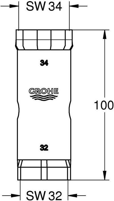 Produktbild Grohe Steckschlüssel