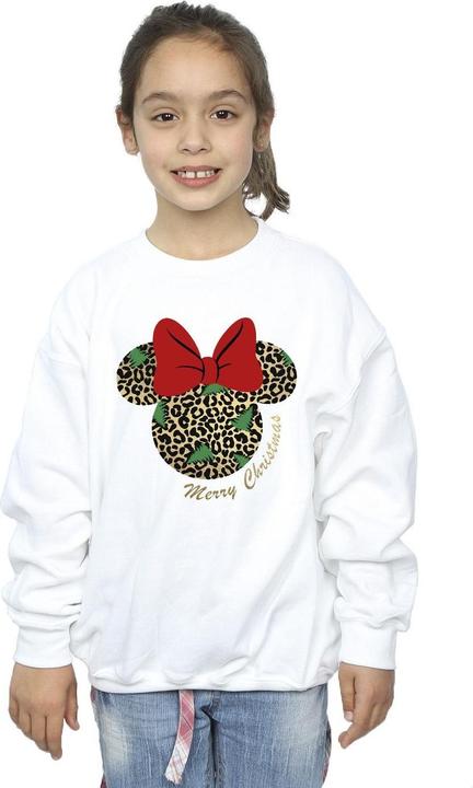 Image du produit Disney - Sweat MINNIE MOUSE LEOPARD CHRISTMAS - Fille (140, 146)