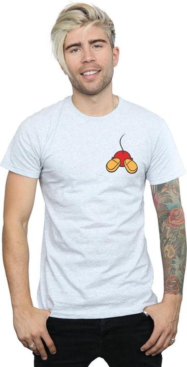 Immagine prodotto Disney Mickey Mouse Backside Breast Print Maglietta Uomo (3XL)