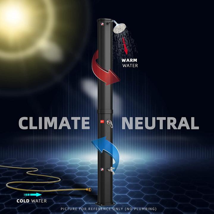 Produktbild CCLife Solardusche 35L, Schwarz