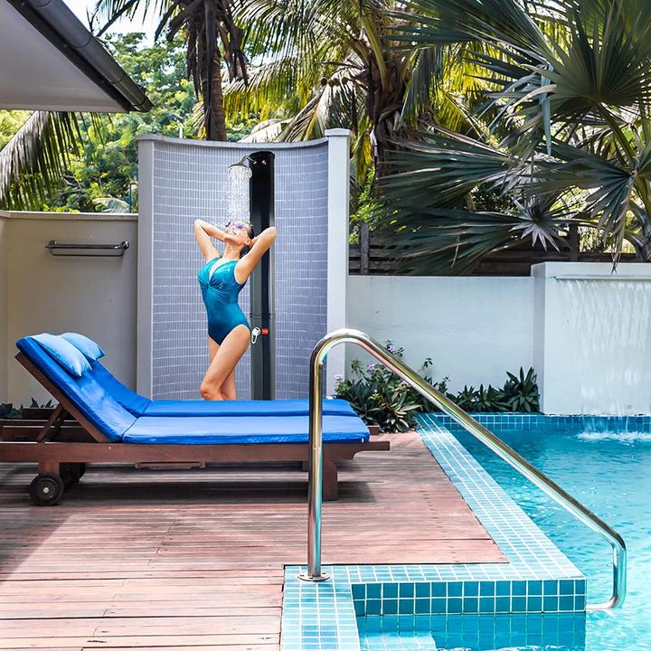 Produktbild CCLife Solardusche 35L, Schwarz