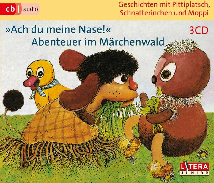 Produktbild Geschichten mit Pittiplatsch, Schnatterinchen und Moppi 'Ach du meine Nase!' Abenteuer im Märch (Ingeborg Feustel, Friedgard Kurze, Heinz Schröder, Günther Schiffel, Günter Puppe, Deutsch)