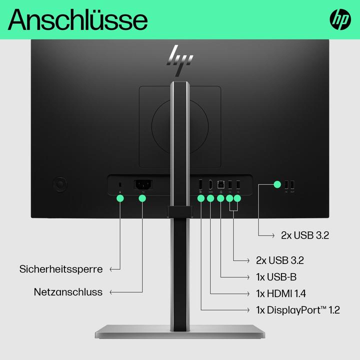 Actual product image HP E22 G5 (1920 x 1080 pixels, 21.50")