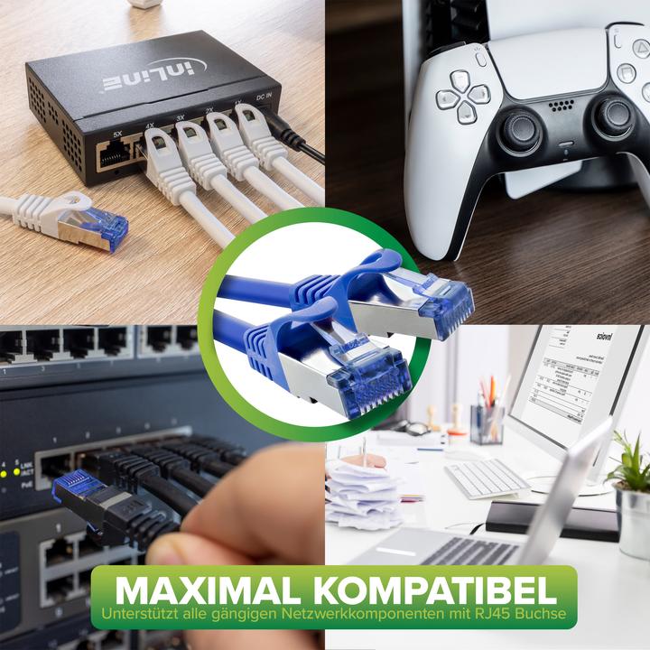 Immagine prodotto InLine Patchkabel (S/FTP, CAT6a, 5 m)