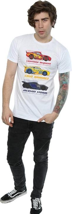 Image du produit Cars T-shirt Racer Profile Cotton pour homme (XL)