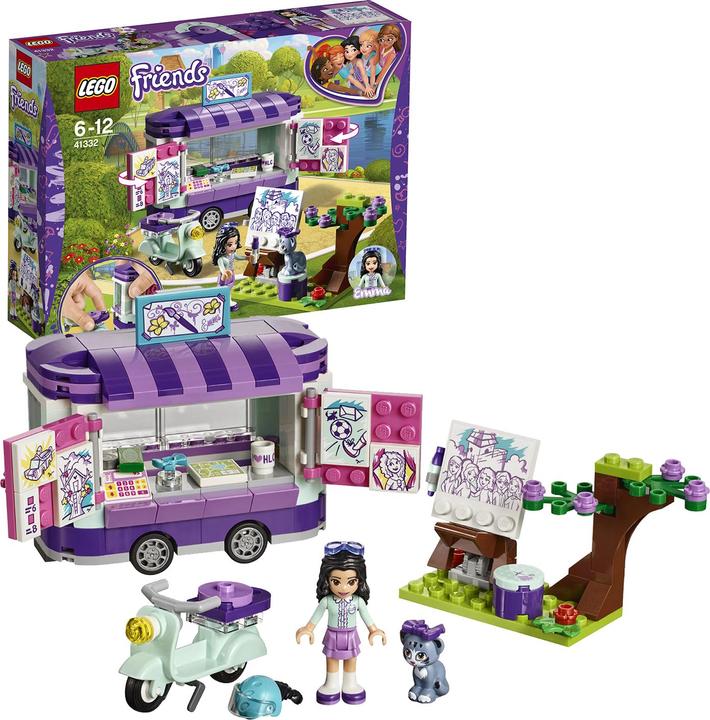 Actual product image LEGO Emma's rolling art kiosk (41332, LEGO Friends)