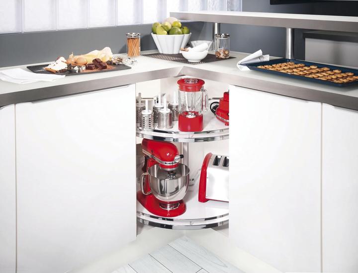 Produktbild Kesseböhmer Tablar Arena Style 710 mm Revo 90 Holz/Stahl (1 Stk.)