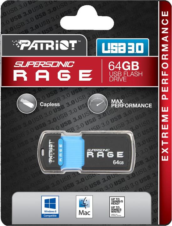 Actual product image Patriot Supersonic Rage (64 GB)