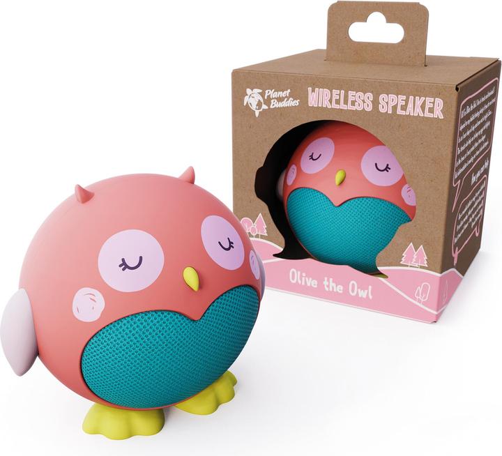 Actual product image Planet Buddies Owl Speaker (4 h, Rechargeable battery operated)