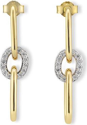Actual product image Breuning EAR CUTLERY - BRILL. 0,42 Ct. H/si (750/18 K Gold)