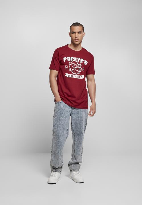 Actual product image Merchcode Popeye Barber Shop Tee (XXL)