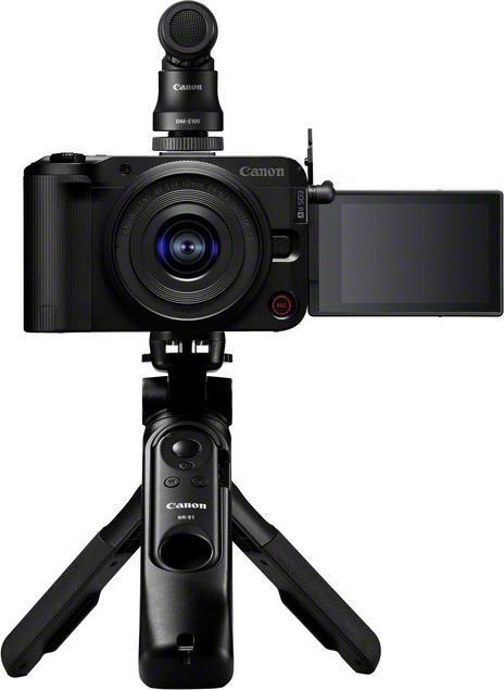 Produktbild Canon EOS R50 V + RF-S 14-30mm F4-6.3 IS STM PZ Creator Kit (14 - 30 mm, 24.20 Mpx, APS-C / DX)