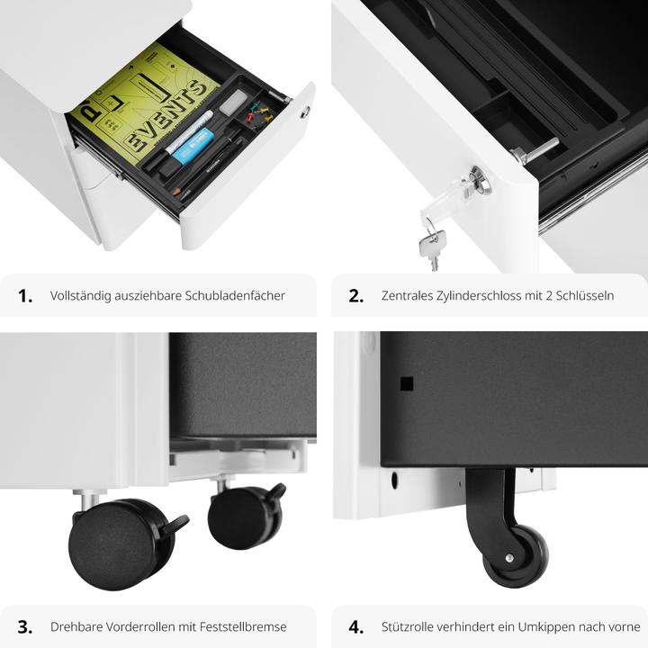 Produktbild tectake Parvus (30 x 50 x 59.5 cm)