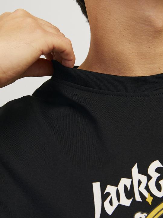 Actual product image Jack & Jones Jorseven Skull Tee Ss Crew Neck Sn (XS)