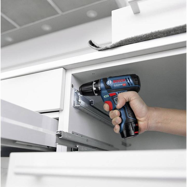 Image du produit Bosch Professional GSR 10,8-2-LI Set (Fonctionnement sur batterie)