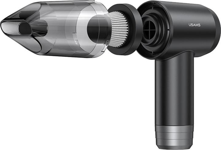 Produktbild Usams Odkurzacz samochodowy 6w1 XJ series czarny/black ZB291XCQ01 (US-ZB291)