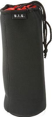 B.I.G. 443033 Cameralens etui Zwart, Rood Neopreen etui (Camera schoudertas)