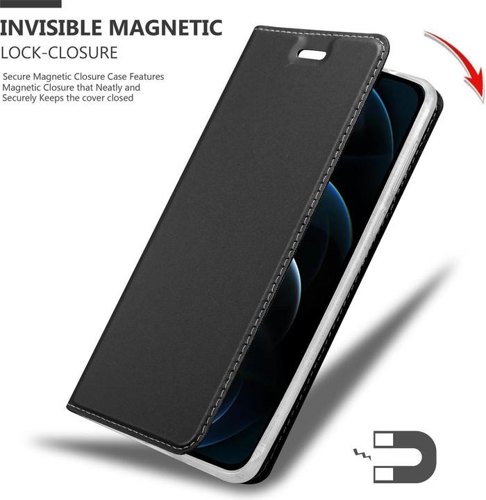 Image du produit Cadorabo Book Classy Style Cover (Apple iPhone 12, Realme 12 Pro+)