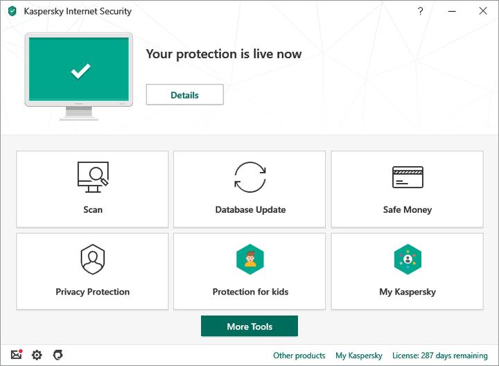 Actual product image Kaspersky Internet Security + Android Security 2020 (1 User, 12 months)