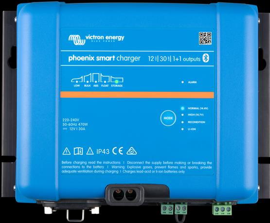 Image du produit Victron Energy Chargeur Phoenix Smart 24/25 avec 2 sorties (24V, 25 A)