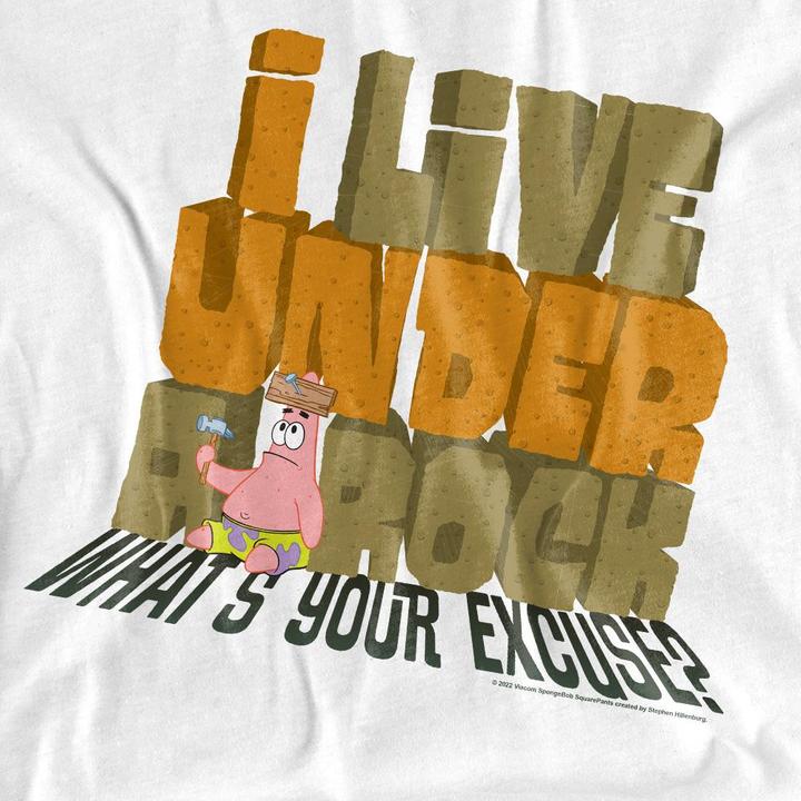 Image du produit Spongebob Squarepants - T-shirt WHAT'S YOUR EXCUSE? - Homme (M)