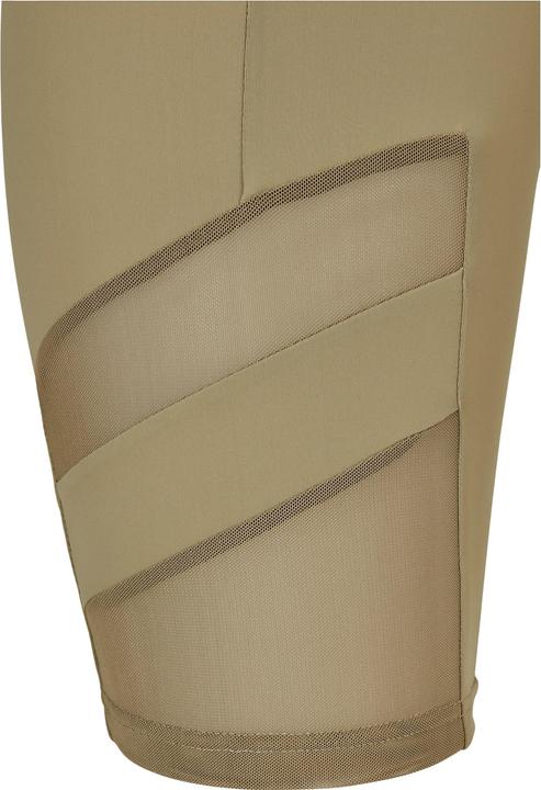 Immagine prodotto Urban Classics Pantaloncini da ciclismo a vita alta in rete da donna - 12486 (4XL)