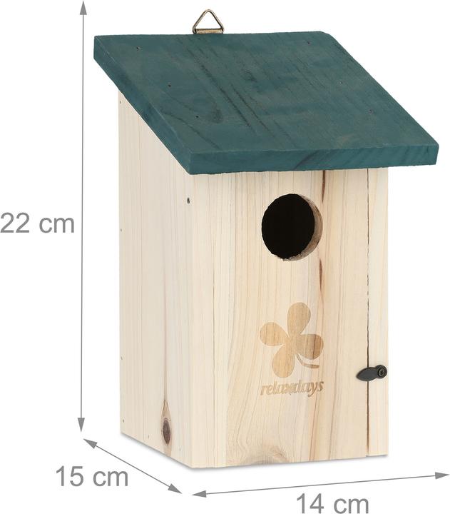 Produktbild Relaxdays Vogel-Nistkasten