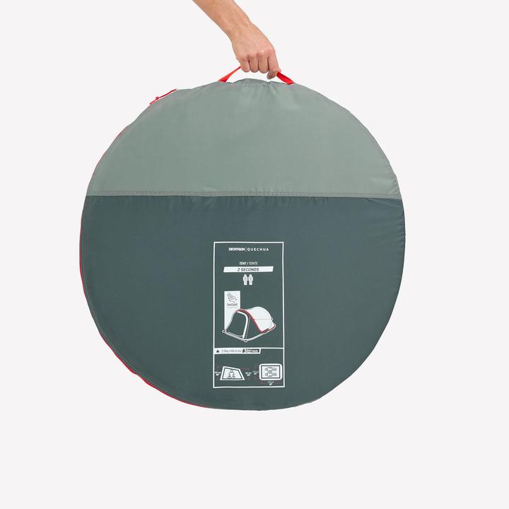 Produktbild Quechua Wurfzelt 2 Seconds für 2 Personen blau (Wurfzelt, 2.90 kg, 2 Personen)