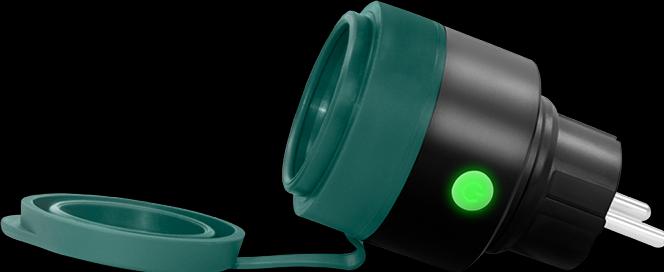 Productafbeelding LogiLink Smart Home Wi-Fi-stekker Buiten CEE 7/3