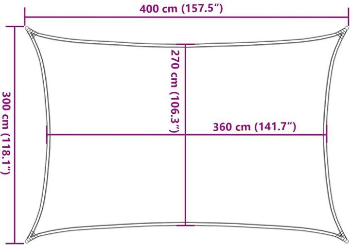 Actual product image VidaXL Awning (300 x 400 cm)