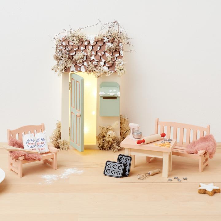 Actual product image VBS Miniature bench "Lars", 3-seater