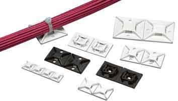 Image du produit Panduit Plaque adhésive (Serre-câbles velcro, 12.70 mm, 100 pcs)
