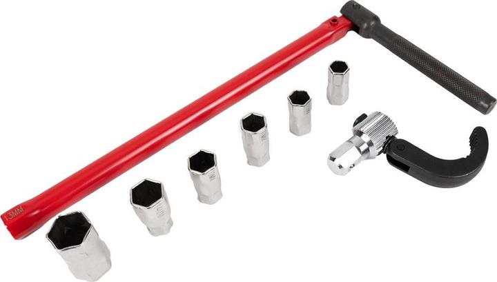 Dönges Standhahnmutterschlüssel 13 mm, Kralle SW 36 + Einsätze 9-17 mm, Maxclaw (12 mm, 14 mm, 16 mm, 10 mm, 17 mm, 11 mm, 15 mm, 9 mm, 13 mm)