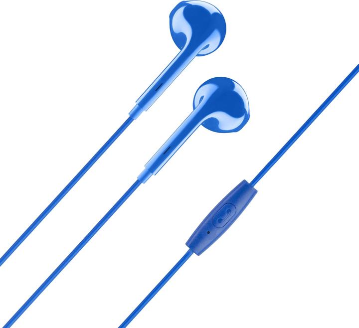 Immagine prodotto Cellularline Musica e suoni Auricolari a capsula blu (Cablato)