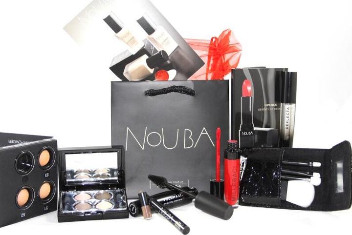 Actual product image Nouba Familiarisation set with Millebaci 7 red (Makeup set)