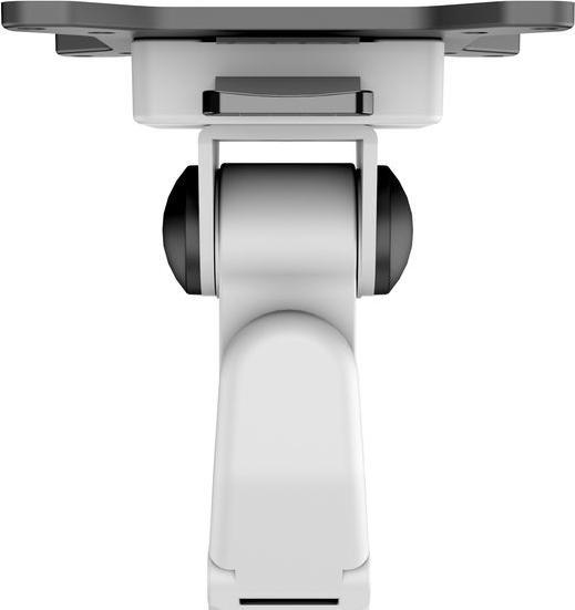 Image du produit Multibrackets Bras de moniteur simple blanc (Tables, 32")