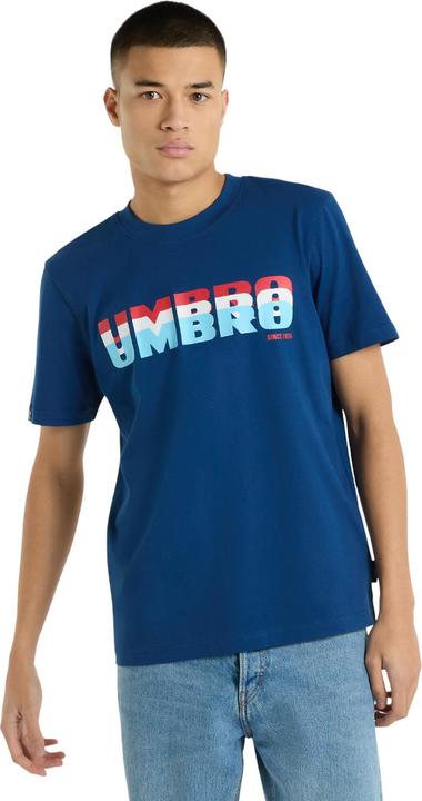 Actual product image Umbro Mens Layered Logo T-Shirt (L)