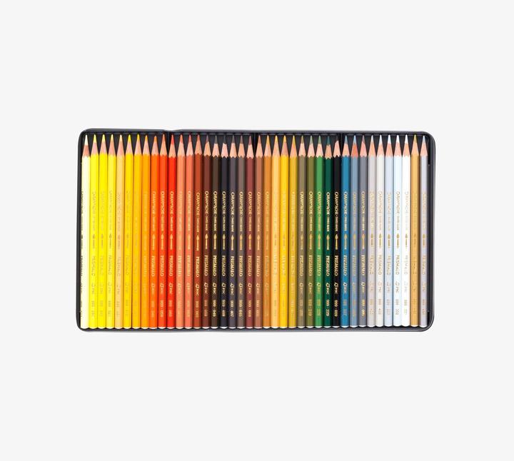 Produktbild Caran d'Ache Prismalo Aquarelle Holzkoffer (Mehrfarbig, Holz, 80 x)