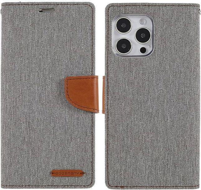 Actual product image Goospery Canvas Diary Series (Apple iPhone 14 Pro)