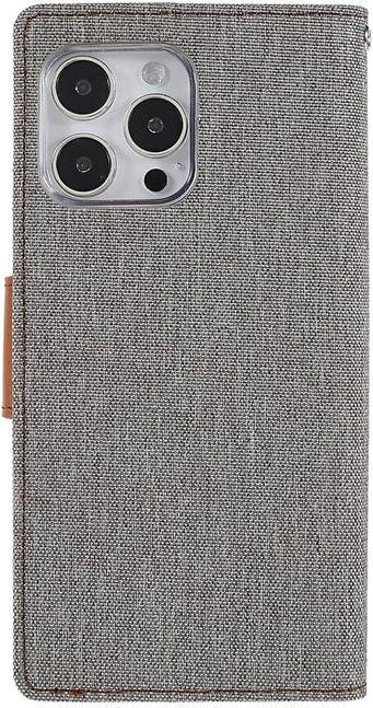 Actual product image Goospery Canvas Diary Series (Apple iPhone 14 Pro)